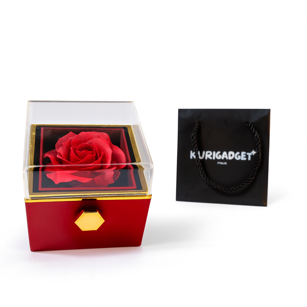 Collana Box Rosa Eterna