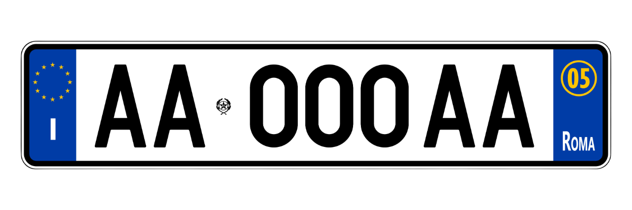 Targa personalizzata