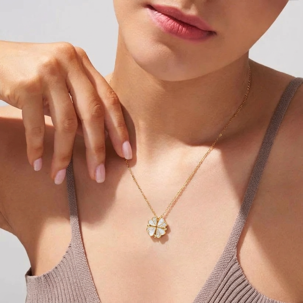 Collana Quadrifoglio